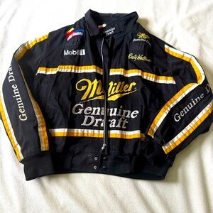 “Rusty Wallace” NASCAR Miller Genuine Draft Racing Jacket